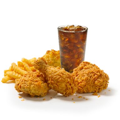 3 pcs Fried Chicken Combo