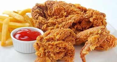 3 pcs Fried Chicken & Fries