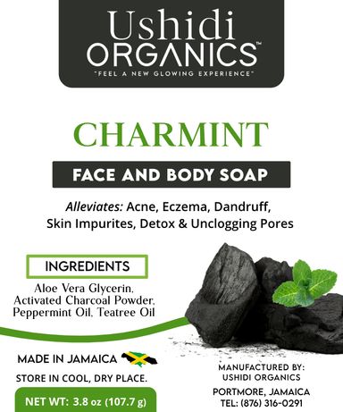 Ushidi Organics - Charmint Face & Body Soap