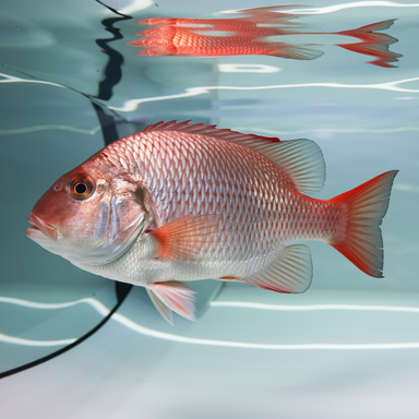 "Live" Red Snapper, 1kg (S$2.80 per 100g) 