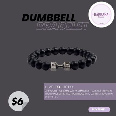 DUMBBELL BRACELET