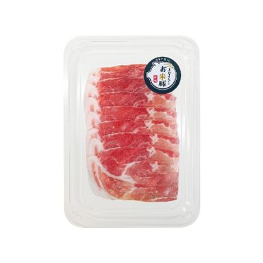 日本全天然無激素宮崎大米豚梅肉(火鍋片) Japan 100% Natural Pork Collor (Hotpot Sliced) 200g