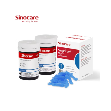 Boîte de 50 lancettes Sinocare Safe AQ Smart