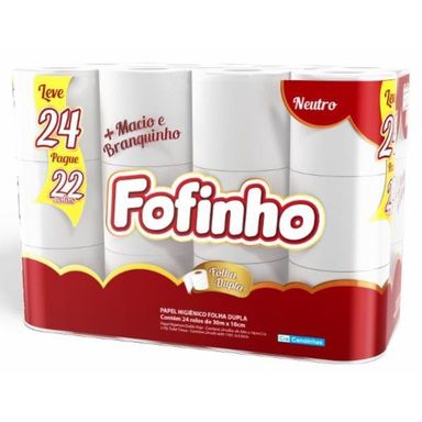 Papel higienico (24uni) (FOFINHO)