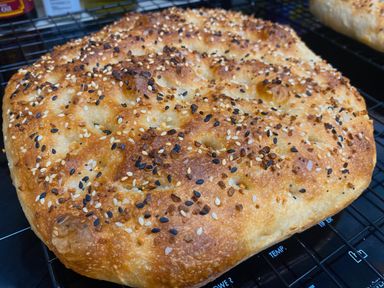 Sourdough focaccia 