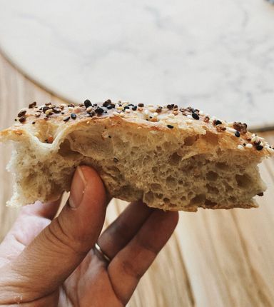 Sourdough focaccia 