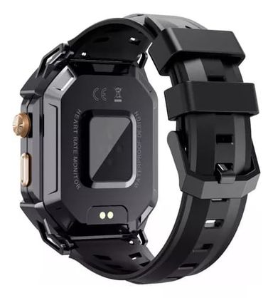 Smartwatch Cubot X1 Reloj Inteligente Deportivo 2ATM Resistente al Agua Negro 2.13'' y Llamada Bluetooth y Medición de Presión Arterial