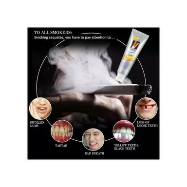  DISAAR SMOKERS STAIN REMOVAL WHITENING CARE TOOTHPASTE 100g