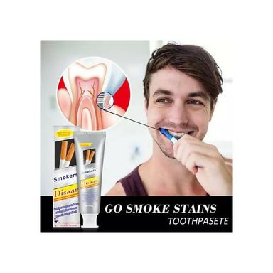  DISAAR SMOKERS STAIN REMOVAL WHITENING CARE TOOTHPASTE 100g