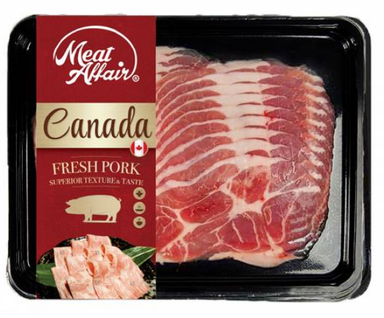 Canadian Pork Meat Affair Canada Pork Collar Shabu Shabu (250G)