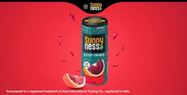 Sunnyness Juice Blood Orange 240ml Can