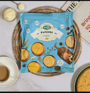 Shanta G Round Punjabi Khakhra 200gm Pouch