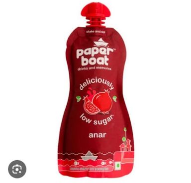 Paper Boat Juice Anar Low Sugar 200ml Doy Pack