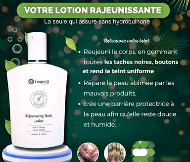 Lotion rajeunissante 