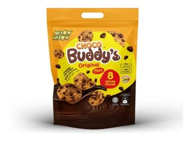 Miaow Miaow Choco Buddy's Original Cookies 208 Gm Pouch