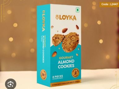 Loyka Gourmet Almond Cookies 8pcs Box