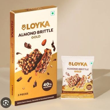 Loyka Almond Brittle Gold 3pcs Box