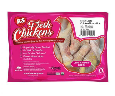 Fresh Lacto Chicken Drumstick – 300g(Organically Farm chicken)