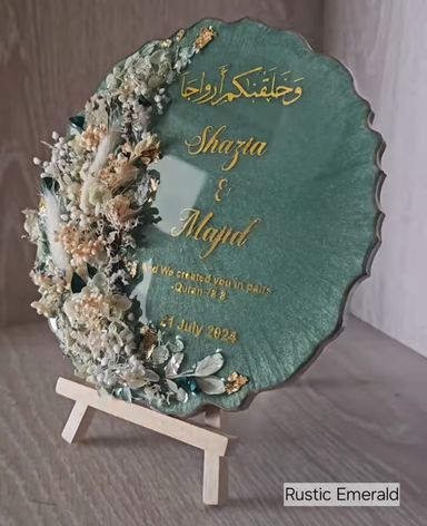 Floral Display Plaque 