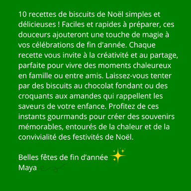 10 idées de biscuits de Noël