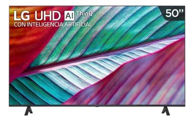 Pantalla LG Uhd Ai Thinq 50 4k Smart Tv 50ur7800psb Negro