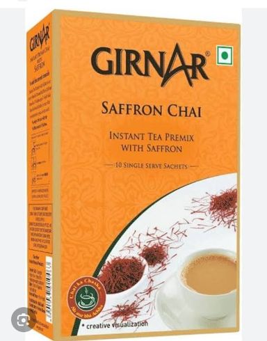 Girnar Instant Tea Premix Saffron Chai 10 Sachets Box