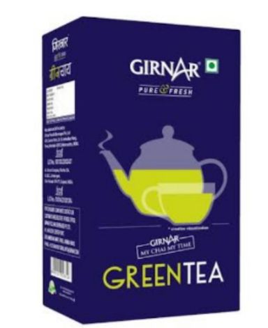 Girnar Green Tea Pure Fresh 10 Tea Bags Box