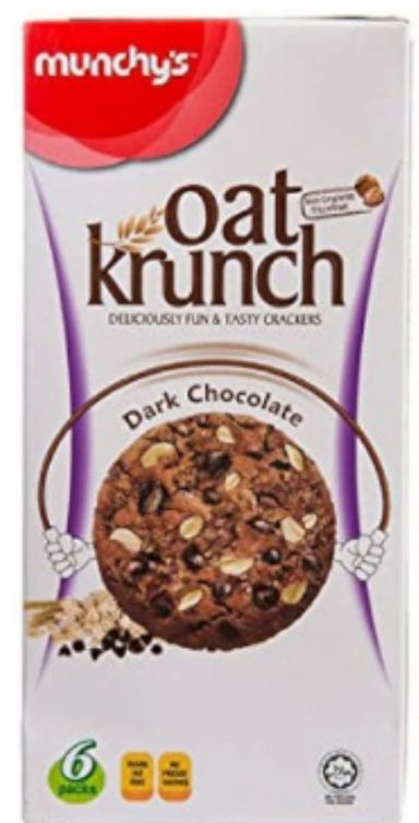 Munchys Oat Krunch Dark Chocolate 156g Box