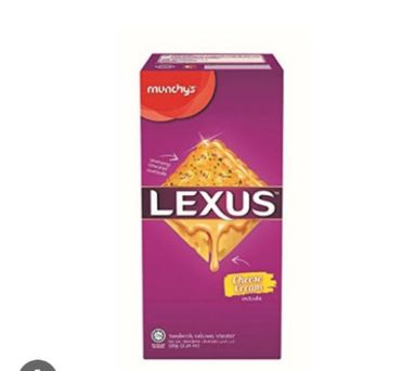 Munchys Lexus Cracker Cheese Cream 150gm Box