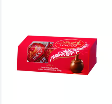 Lindt Lindor Swiss Milk Chocolate 37.5g Trio