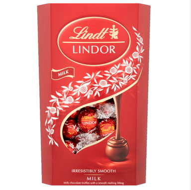 Lindt Lindor Balls Milk 200g Box