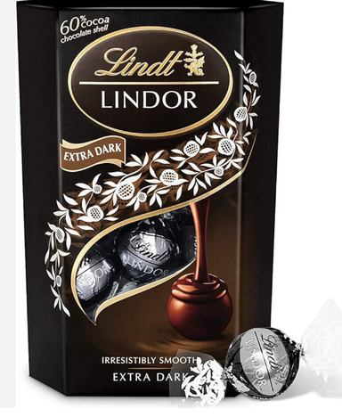 Lindt Lindor Balls 60% Dark Chocolate 200g Box