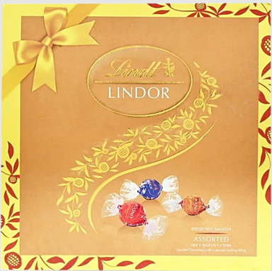 Lindt Lindor Assorted Chocolates 100g Bar