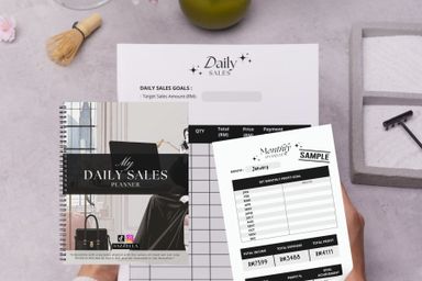 Daily Sales Planner ( MADE TO ORDER )