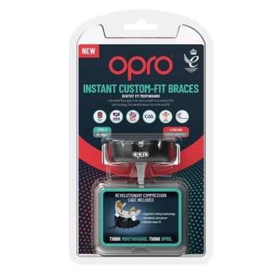 Opro Instant Custom-Fit Braces Mouthguard