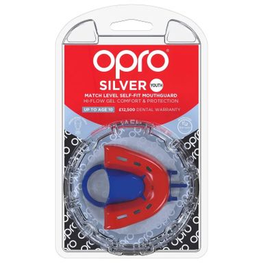 Opro Silver Mouthguard Junior