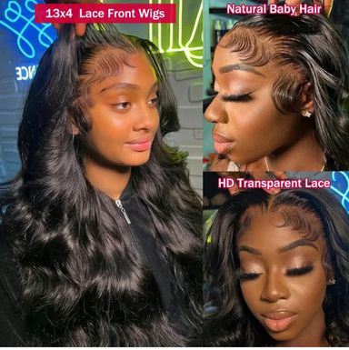 Body Wave Human Hair | 13x4 Lace Frontal | 180% Density