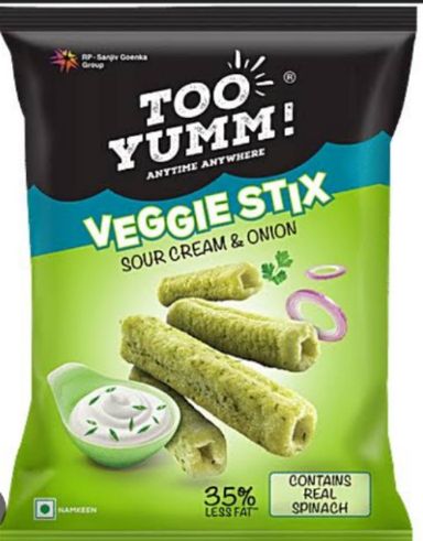 Too Yumm Veggie Stix Sour Cream & Onion 45g Pouch