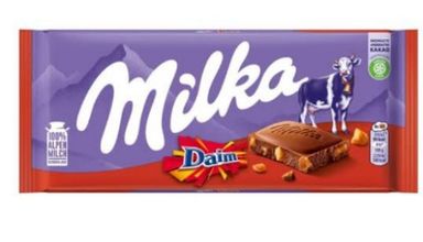 Milka Daim Chocolate 100g Bar