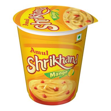 Amul Shrikhand Mango - Frozen 500g