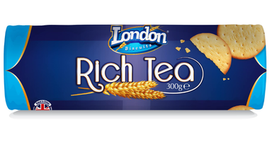 London Biscuits Rich Tea 300gm