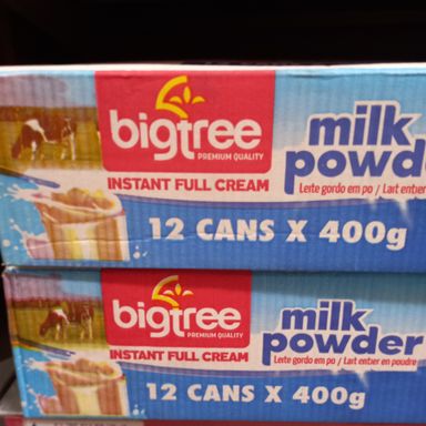 Big tree Milk powder 12 cans x400g