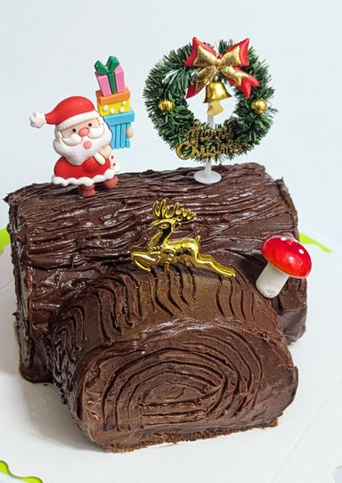 Christmas logcake