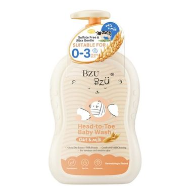 BZU BZU Head to Toe Baby Wash (0 to 3 Y.O.), 600ml