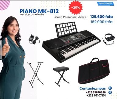 Pack Complet Piano MK-812 