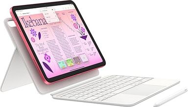 Apple iPad (10e génération) : avec puce A14 Bionic, écran  10,9 pouces, 64 Go,  – Rose