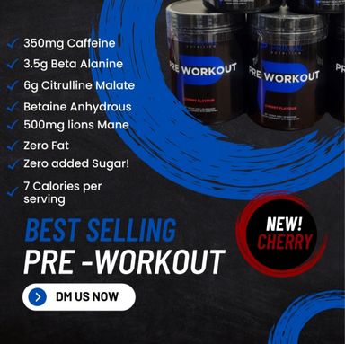 High Strength Pre - Workout (Cherry) 