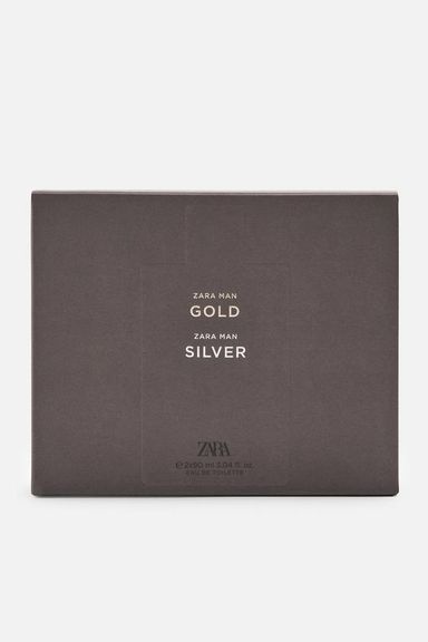 ARA MAN SILVER EDT 90 ML + ZARA MAN GOLD EDT 90 ML (3,04 FL. OZ)