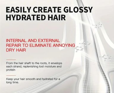 Leave in hair mask with peptides 