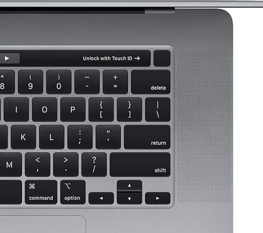 Apple MacBook Pro fin 2019 avec Intel Core i7 (16 pouces, 16 Go de RAM, 512 Go) Gris